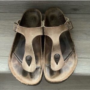 Brown Leather Sandals